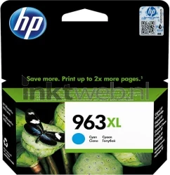 HP 963XL cyaan Front box