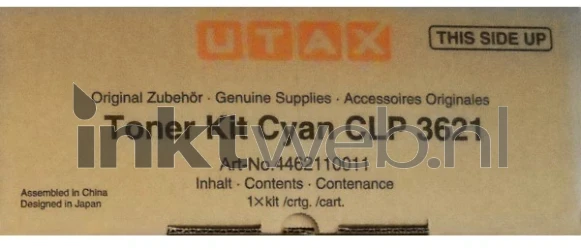 Utax CLP 3621 cyaan Front box