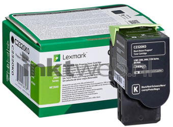 Lexmark C2320K0 zwart Combined box and product