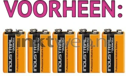 Procell 9V 5-pack Diverse