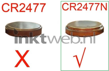 Renata CR2477N 3V lithium knoopcel batterij Diverse
