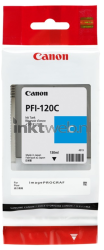 Canon PFI-120C cyaan Front box