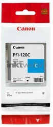 Canon PFI-120C cyaan Front box