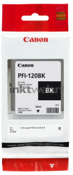 Canon PFI-120BK zwart Front box