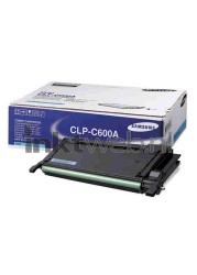 Samsung CLPC600A cyaan Combined box and product