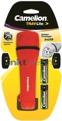 Camelion Zaklamp PT1L2AA Rubber Front box