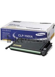 Samsung CLP-Y600A geel Combined box and product