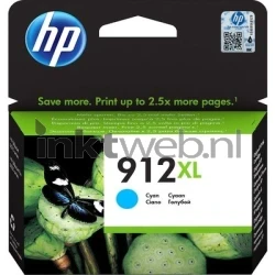 HP 912XL cyaan Front box