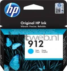 HP 912 cyaan Front box