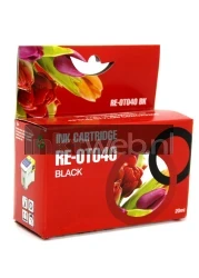 Huismerk Epson T040 zwart Front box