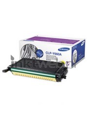 Samsung CLP-Y660A geel Combined box and product