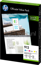 HP 912 Officejet Value pack kleur Front box
