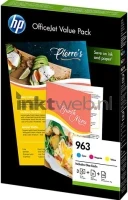 HP 963 Officejet Value pack (MHD Mar-21) kleur