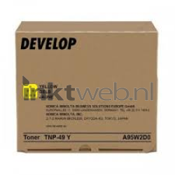 Develop TNP-49Y geel Front box
