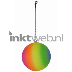 Merkloos Regenboog bal met sleutelhanger kleur Product only