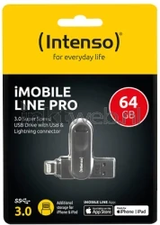 Intenso iMobile Line Pro USB stick 64GB Front box