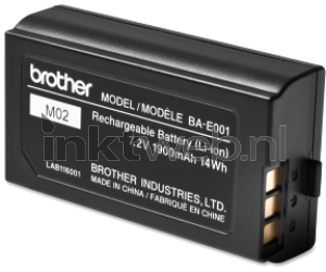 Brother Accu voor P-touch 300VP / 500VP / 750W Product only