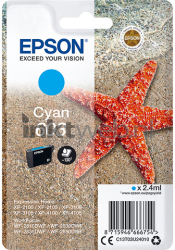 Epson 603 cyaan Front box