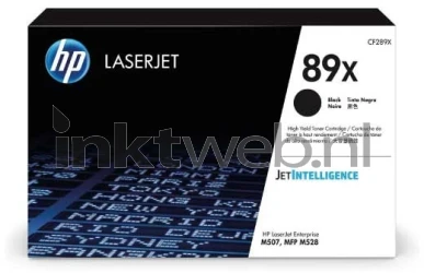 HP 89x zwart Front box