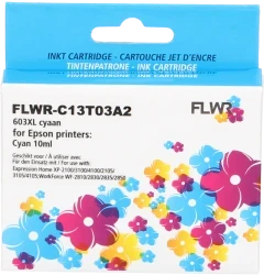 FLWR Epson 603XL cyaan Front box