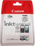 Canon PG-560 / CL-561 Multipack zwart en kleur