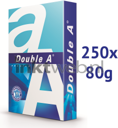 Double A papier 250 vellen halve pallet (80 grams) wit Diverse