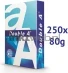 Double A Double A papier 250 vellen halve pallet (80 grams) wit