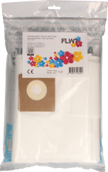FLWR 10 Stofzuigerzakken + Filter - 1750ES Front box