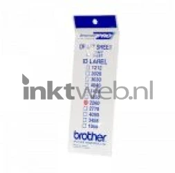 Brother  ID4040 Etiketten 40 mm x 40 mm   Front box