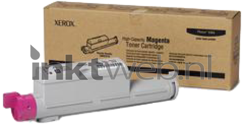 Xerox Phaser 6360 HC magenta Combined box and product