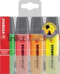 Stabilo markeerstift 4-Pack assorti kleur