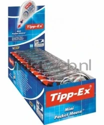 Tipp-ex mini-pocket mouse 10-pack wit Front box