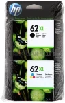 HP 62XL Combo pack zwart en kleur