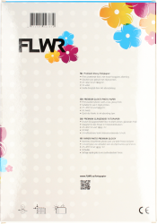 Huismerk FLWR  Fotopapier Glans | A4 | 180 gr/m² 50 vellen Back box