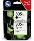 HP 305XL Multipack zwart en kleur