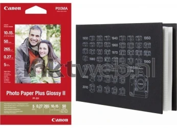 Canon  PP-201 Foto papier en album Hoogglans | A6 |  2 stuks Product only