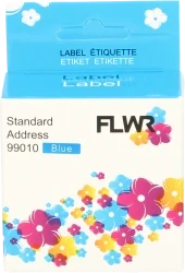 FLWR Dymo  99010 89 mm x 28 mm  blauw Front box