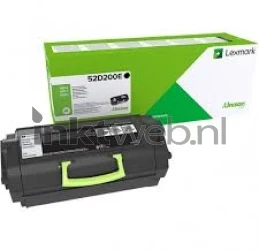 Lexmark 52D200E Toner zwart Combined box and product