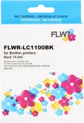 FLWR Brother LC-980BK zwart Front box