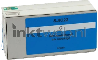 Huismerk Epson SJIC22PC cyaan Product only