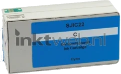 Huismerk Epson SJIC22PC cyaan