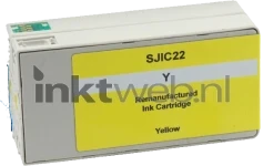 Huismerk Epson SJIC22PY geel