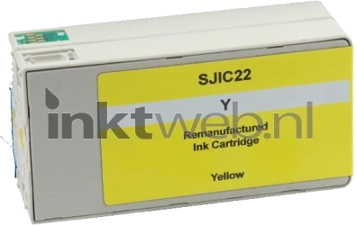 Huismerk Epson SJIC22PY geel Product only