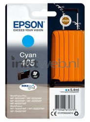 Epson 405 cyaan Front box