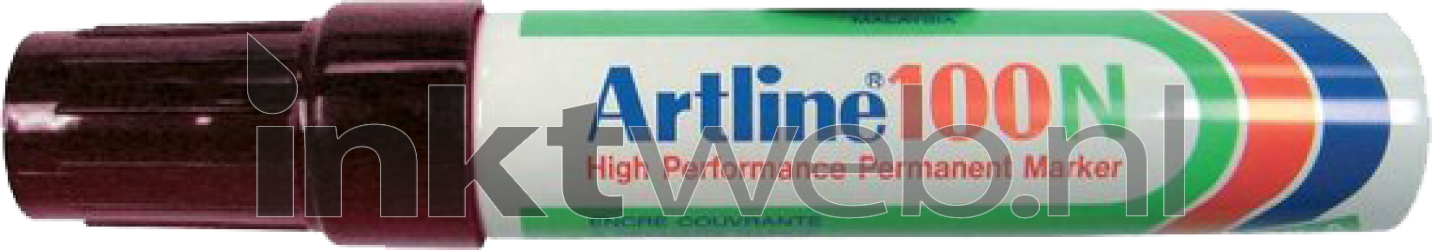 Artline Permanent marker Artline 100, beitelvormige punt 12-Pack zwart Product only