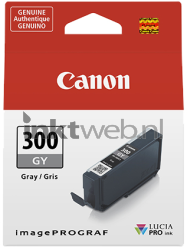 Canon PFI-300GY grijs Front box