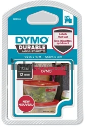 Dymo  1978366 wit op rood breedte 12 mm Front box