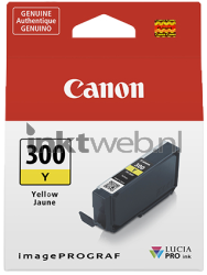 Canon PFI-300Y geel Front box