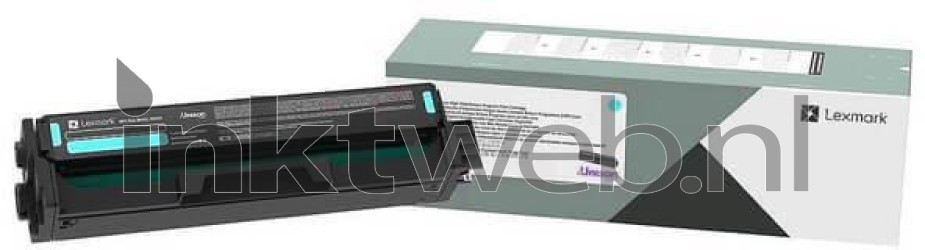 Lexmark 20N2XC0 cyaan Combined box and product