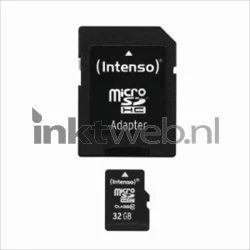 Intenso microSDHC-kaart Class 10 32GB Product only